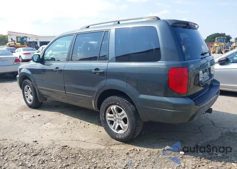 2003 Honda Pilot Ex-L из США, поврежденный, VIN 2HKYF18523H610187